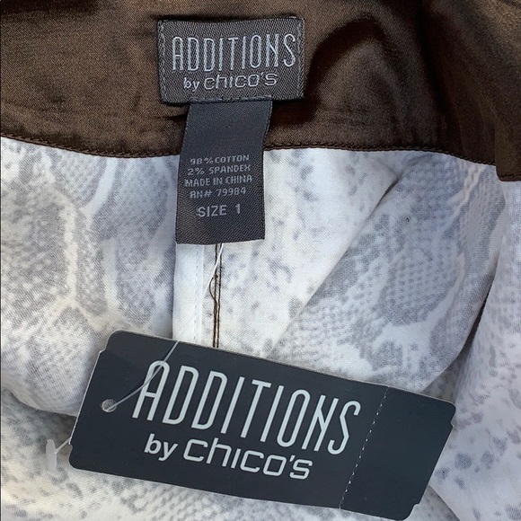 Chico’s Jewel Snakeskin Blazer Jacket - Picture 14 of 16